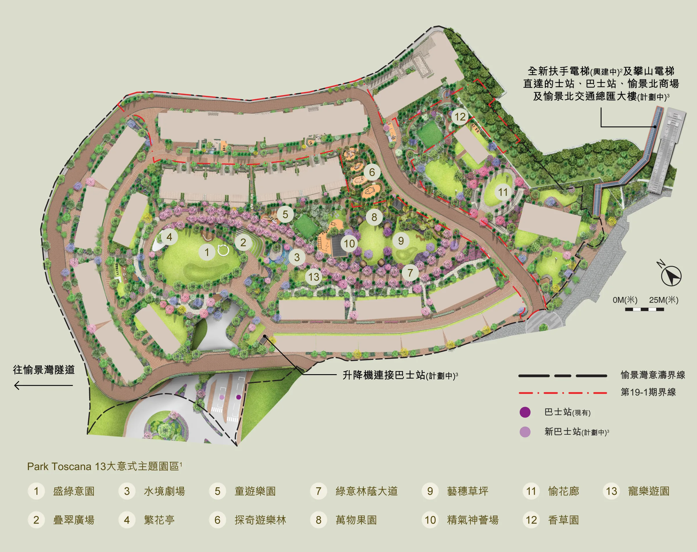 意濤項目總平面圖