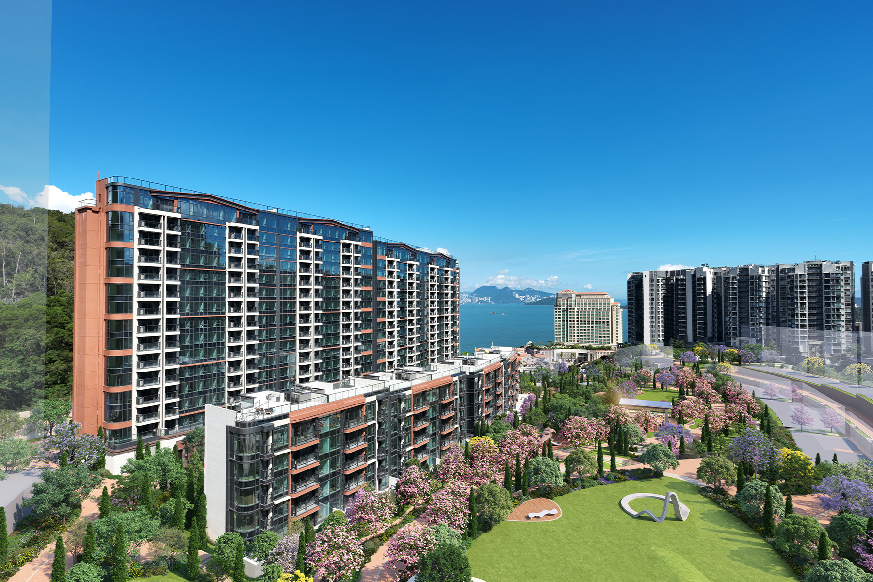 意濤住宅外觀及園林效果